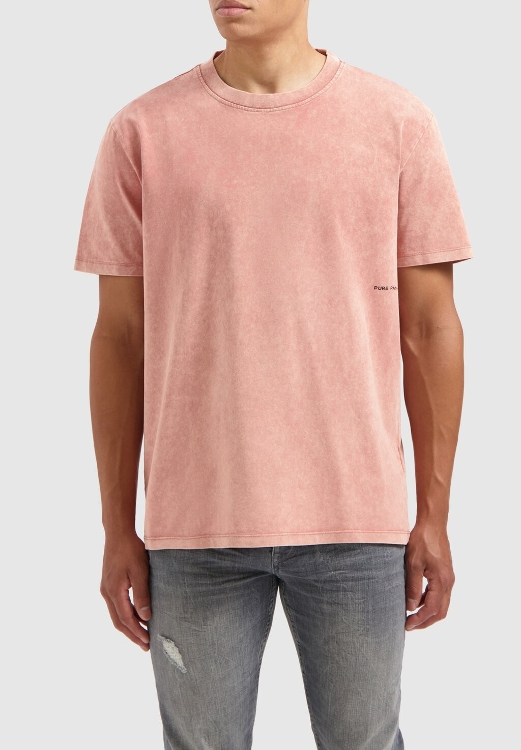 

Футболка с принтом LOOSE FIT CREWNECK Pure Path, оранжевый