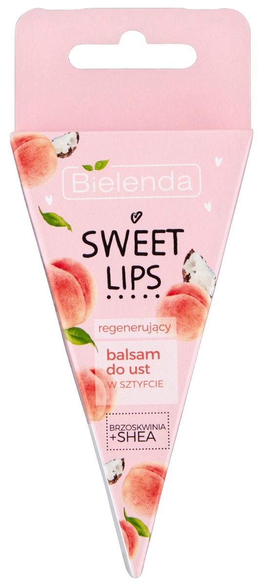 Bielenda Sweet Lips Brzoskwinia + Shea бальзам для губ, 3.8 g