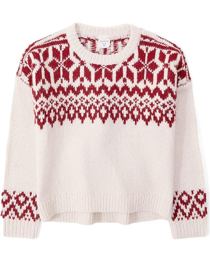 

Свитер Abercrombie Cable Crew, цвет Fair Isle