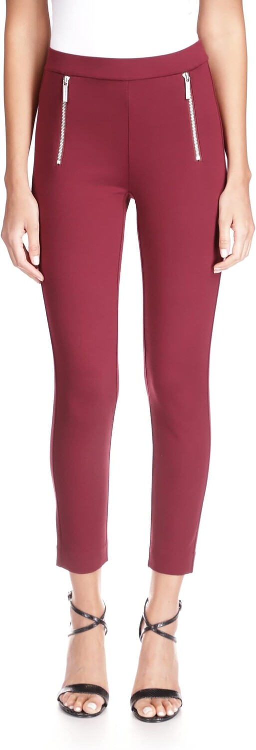 

Брюки с застежкой-молнией MICHAEL Michael Kors, цвет Merlot