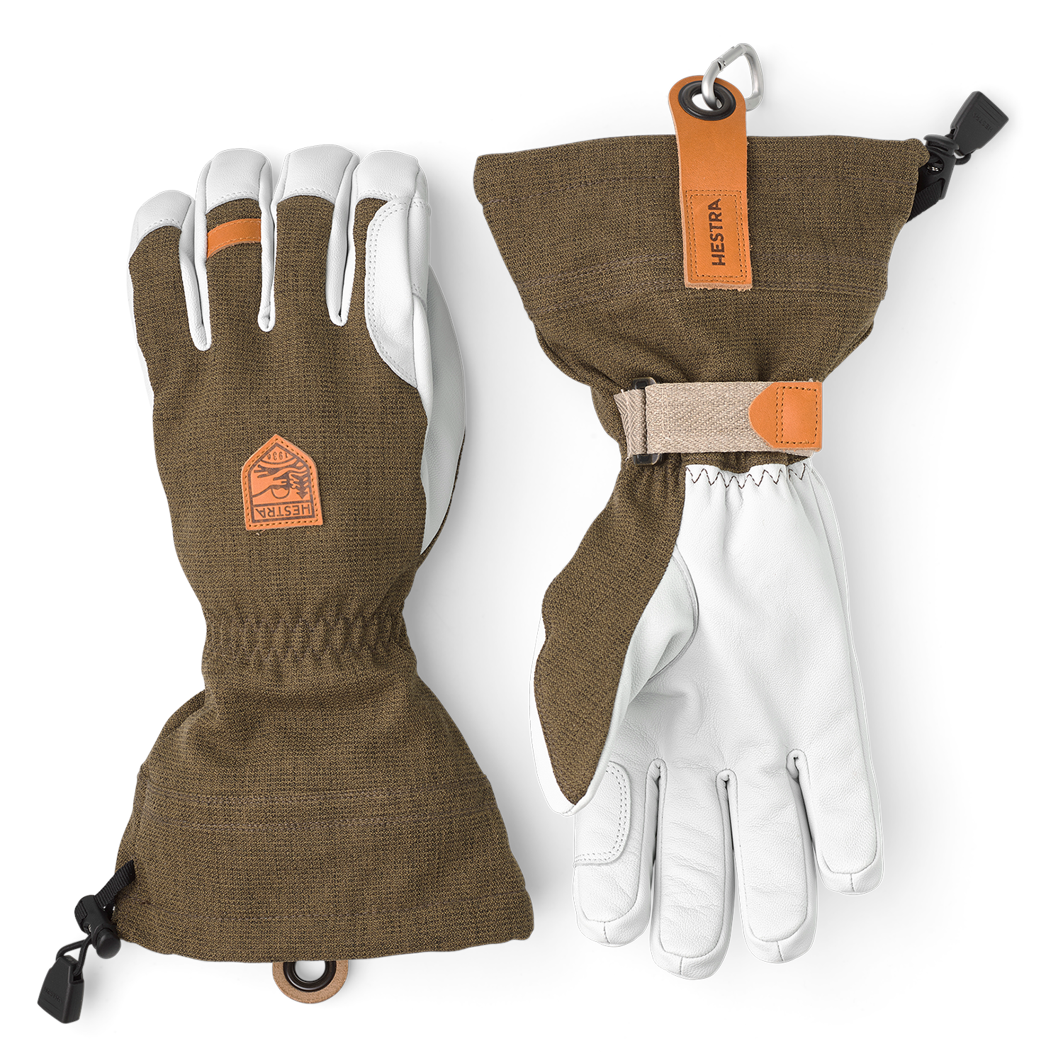 Перчатки Hestra Army Leather Patrol Gauntlet, цвет Olive
