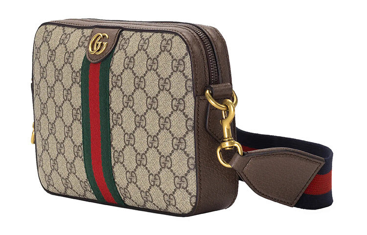 

Сумка Gucci Ophidia GG Supreme Canvas, бежевый/коричневый