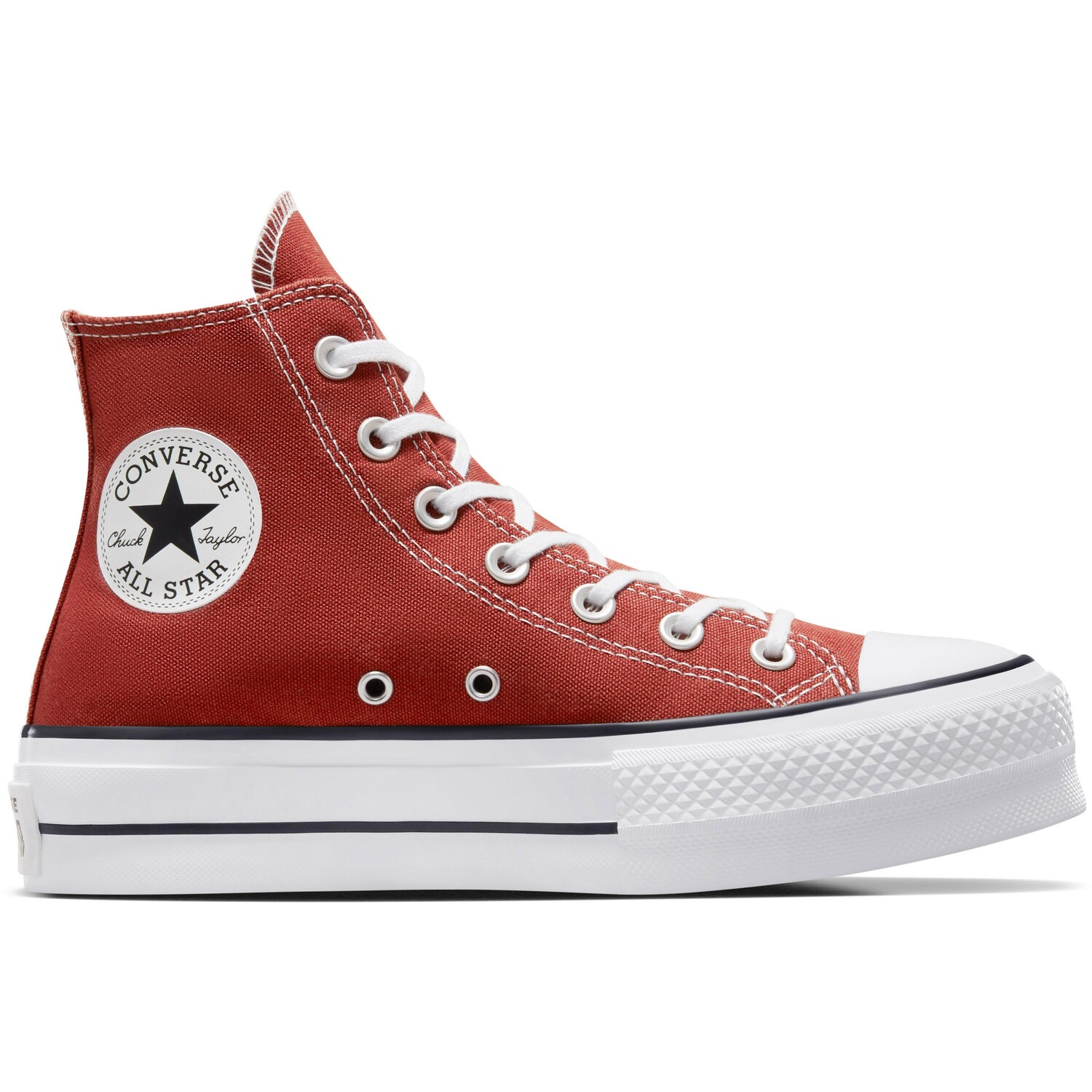 

Кроссовки Converse CTAS Lift Platform, ритуальный красно-бело-черный