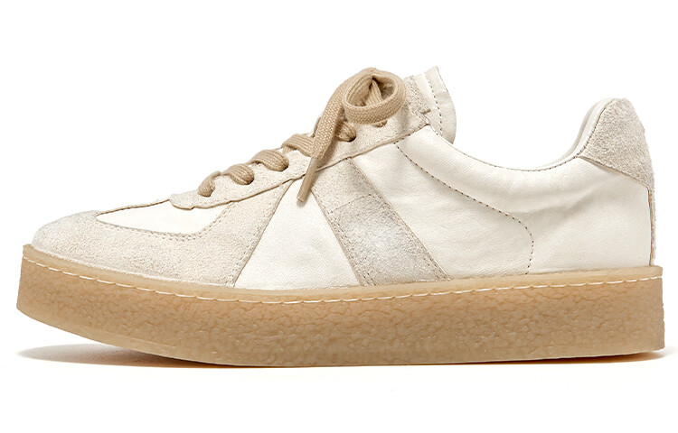 

Кроссовки Beau Today Skateboarding Shoes Women's Low-top Beige, бежевый