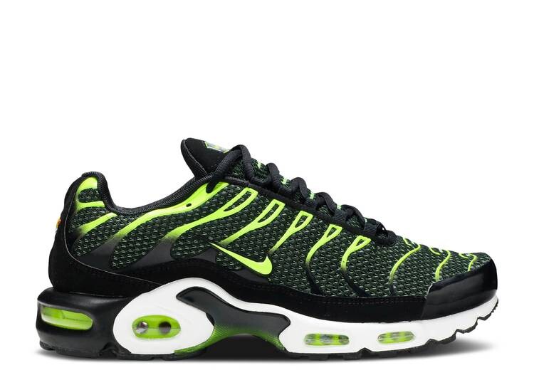 

Кроссовки Nike AIR MAX PLUS 'BLACK VOLT', черный, Черный;серый