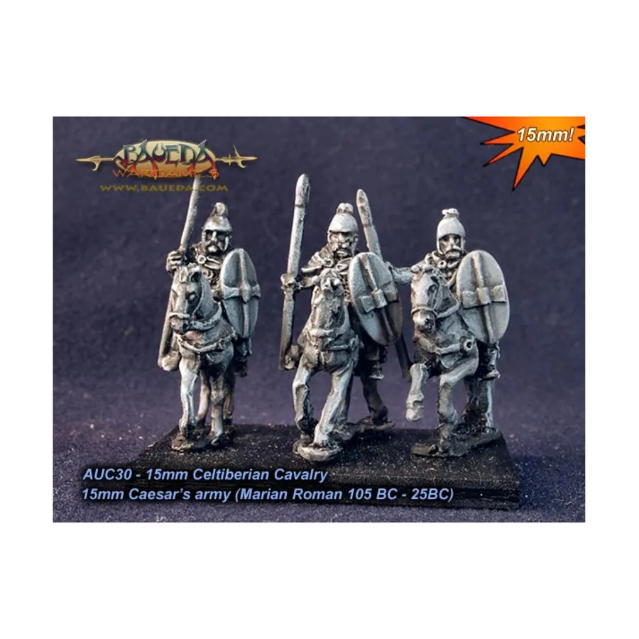 

Кельтиберийская кавалерия, Historical Miniatures - Romans (15mm) (Baueda)