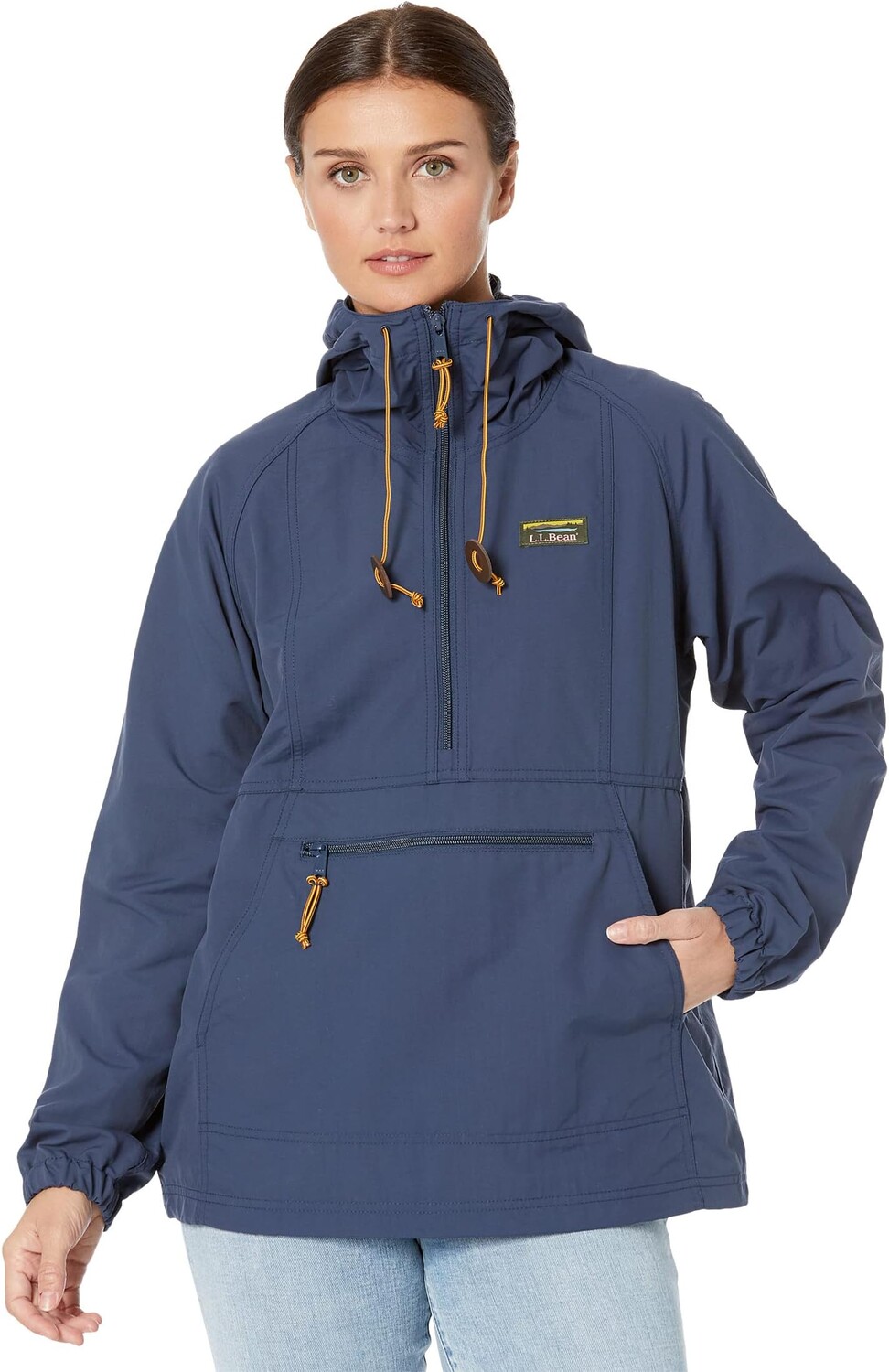 Куртка Petite Mountain Classic Anorak L.L.Bean, цвет Nautical Navy