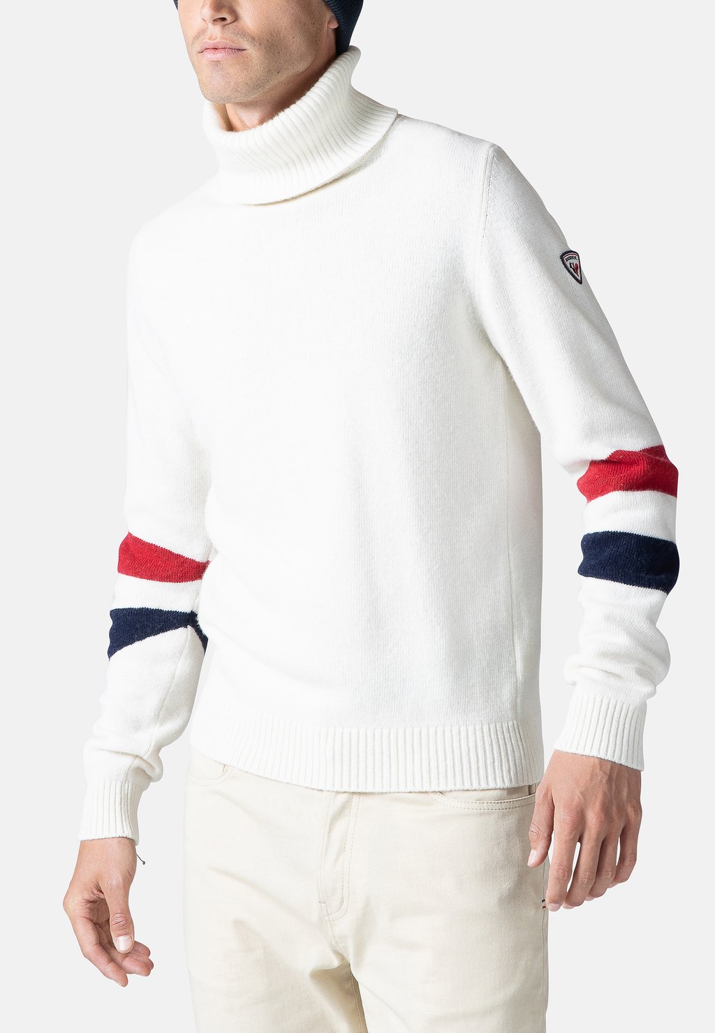 Вязаный свитер SIGNATURE ROLL-NECK Rossignol, цвет white