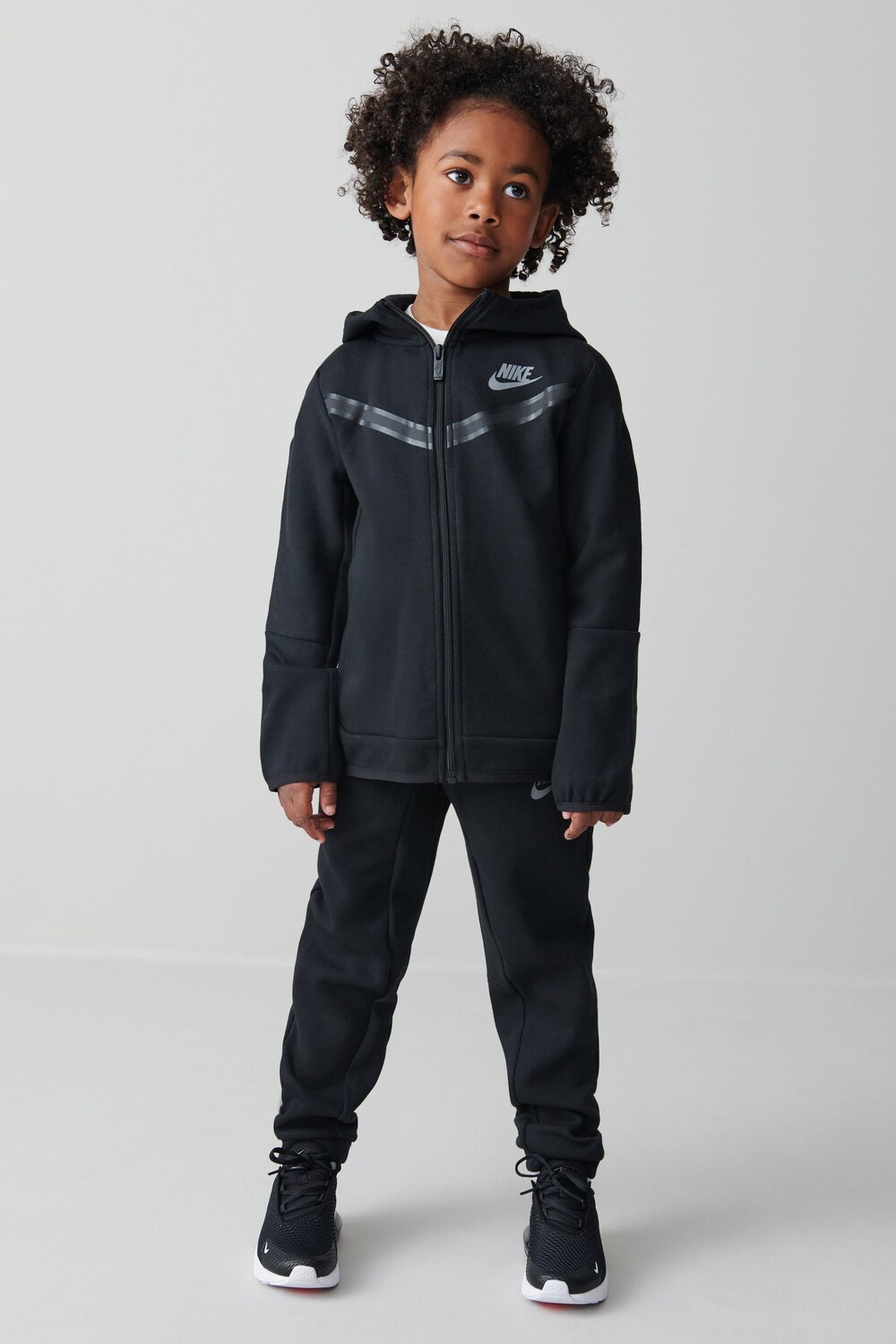 

Флисовый комплект Little Kids Tech Nike, черный