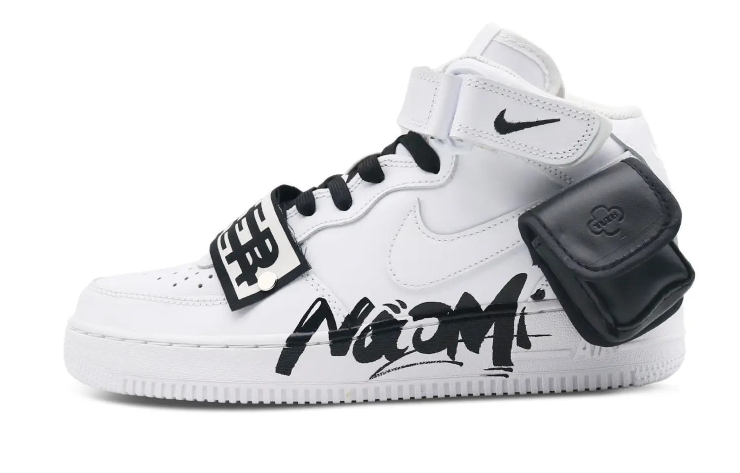 

Кроссовки Nike Air Force 1, черный/белый