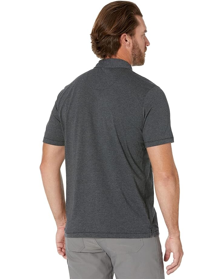 

Поло Prana prAna Polo, цвет Black Stripe