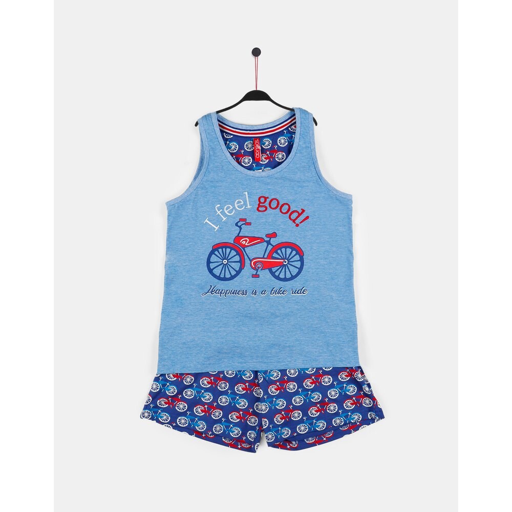 

Пижама Admas Feel Good Sleeveless, синий