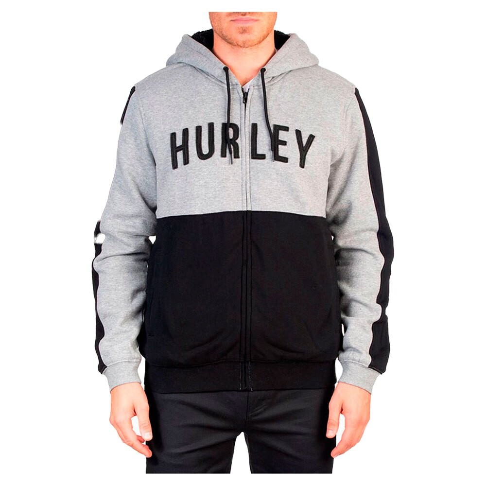 

Толстовка Hurley Range Sherpa Full Zip, серый