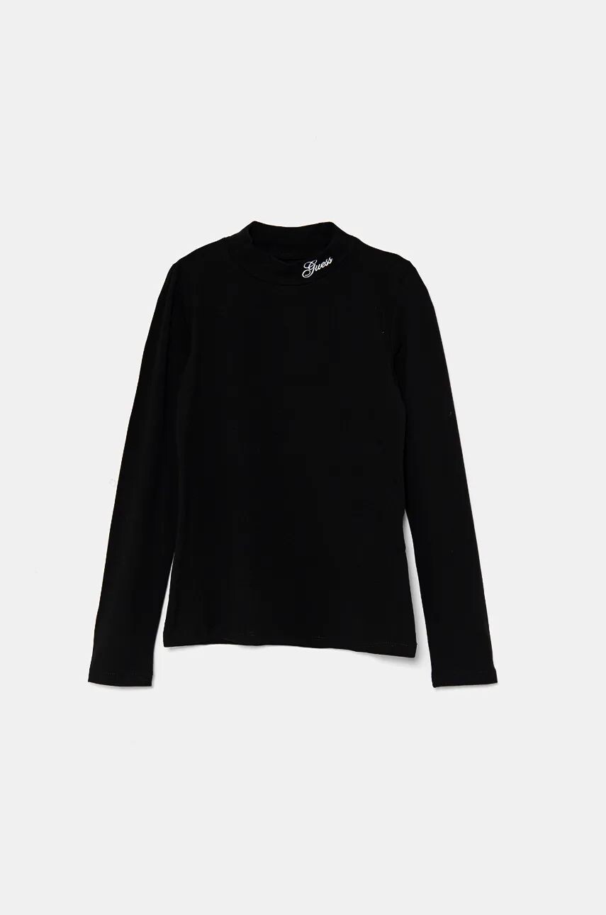 

Детская футболка с длинными рукавами Guess, черный