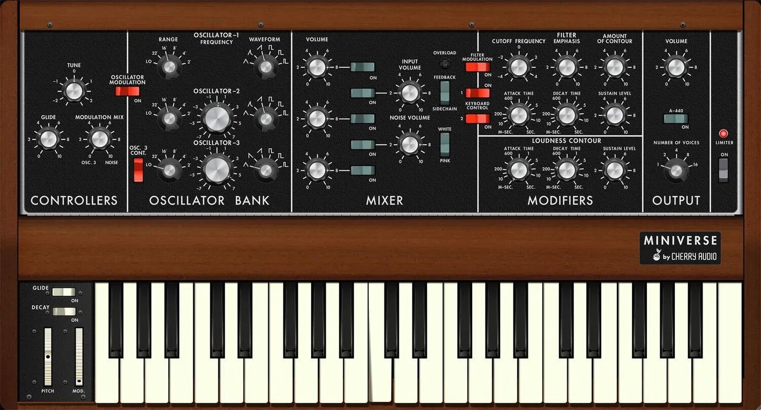 

Программный инструмент Cherry Audio Miniverse Synthesizer