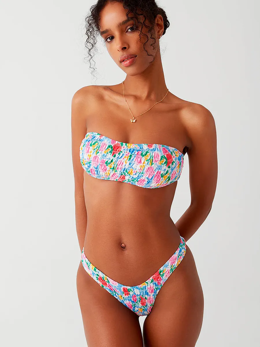 

Розабелла бикини-топ Frankies Bikinis, цвет Painted Petals