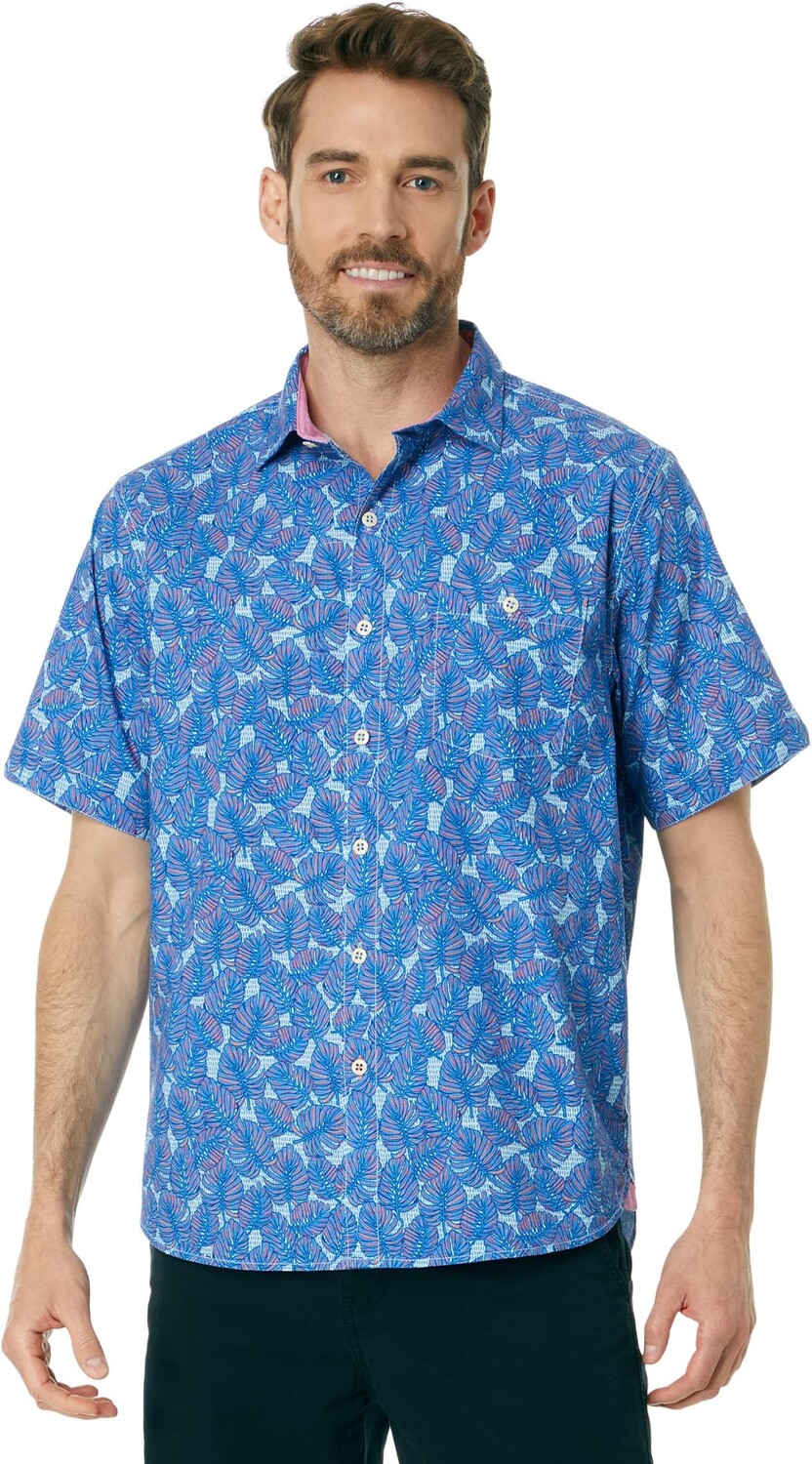 

Рубашка Nova Wave Palm Oasis Tommy Bahama, цвет Cobalt Sea