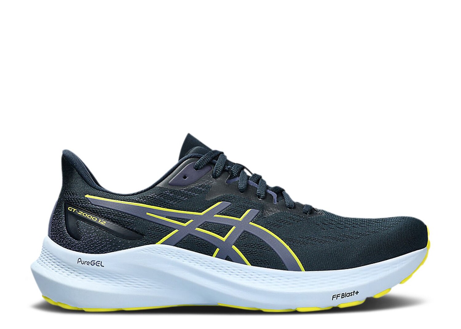 

Кроссовки ASICS Gt 2000 12 'French Blue Bright Yellow', синий