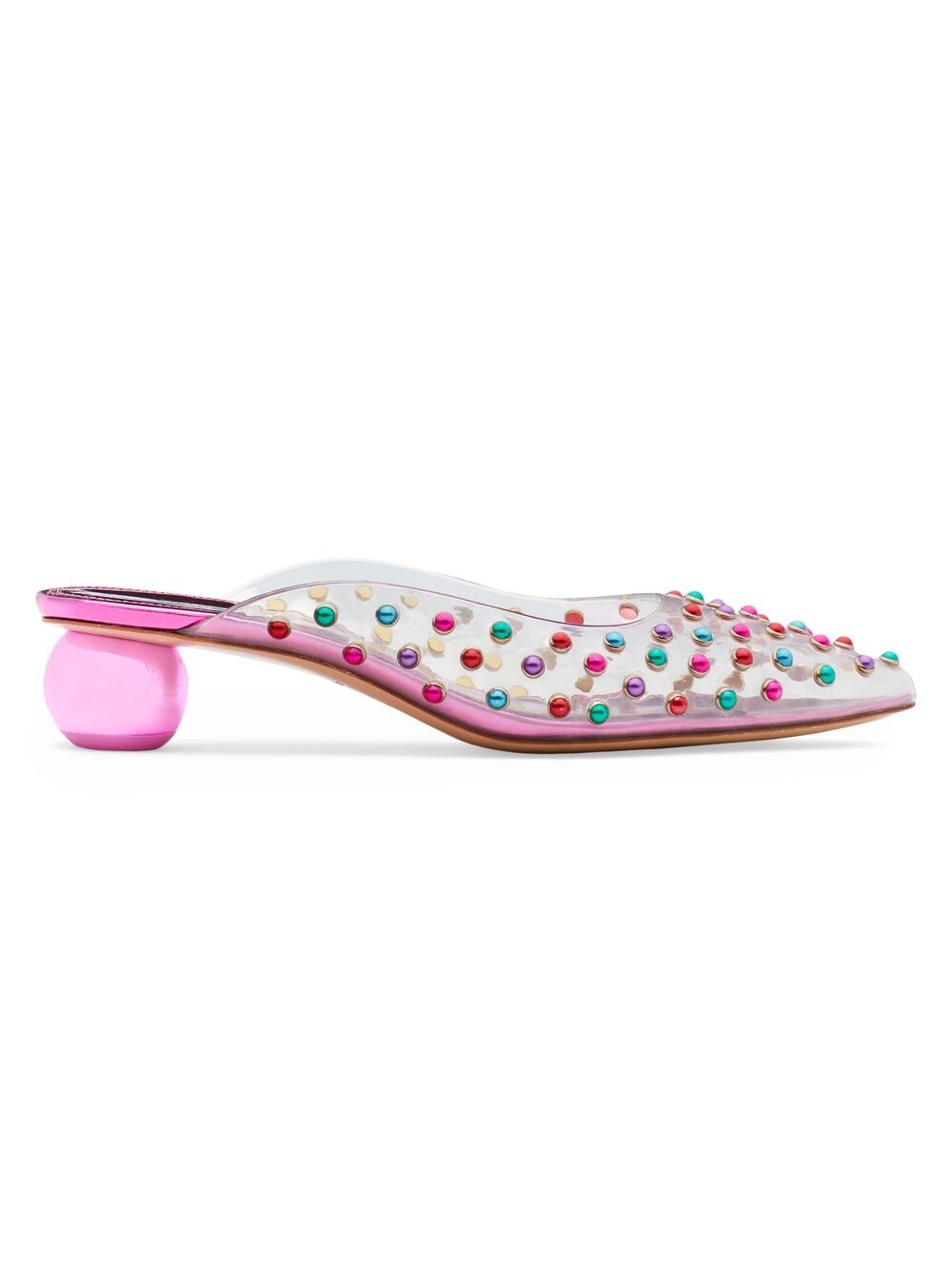 

Мюли из ПВХ с украшением Honor kate spade new york