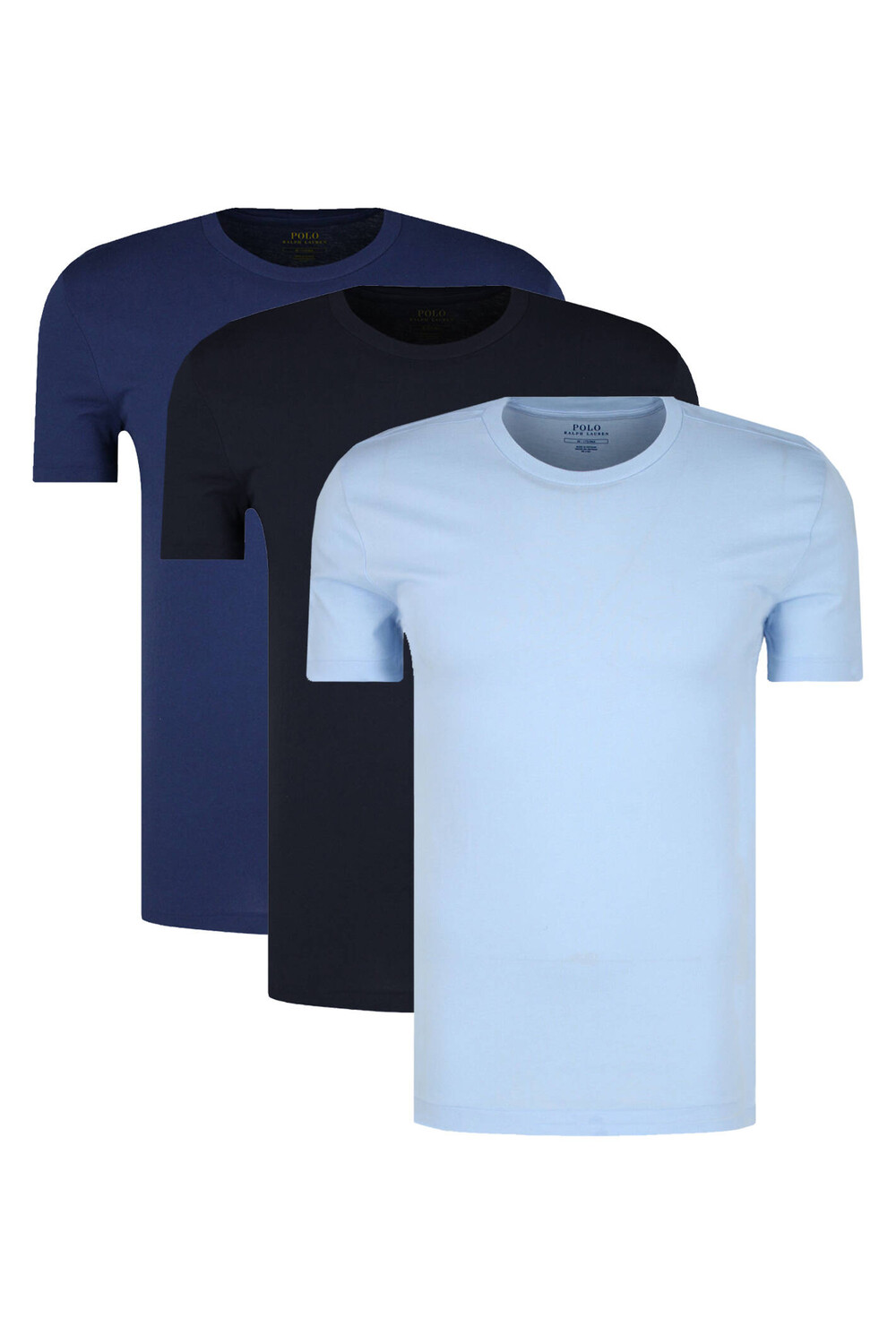 

Футболка POLO RALPH LAUREN 3-pack Regular Fit, темно-синий