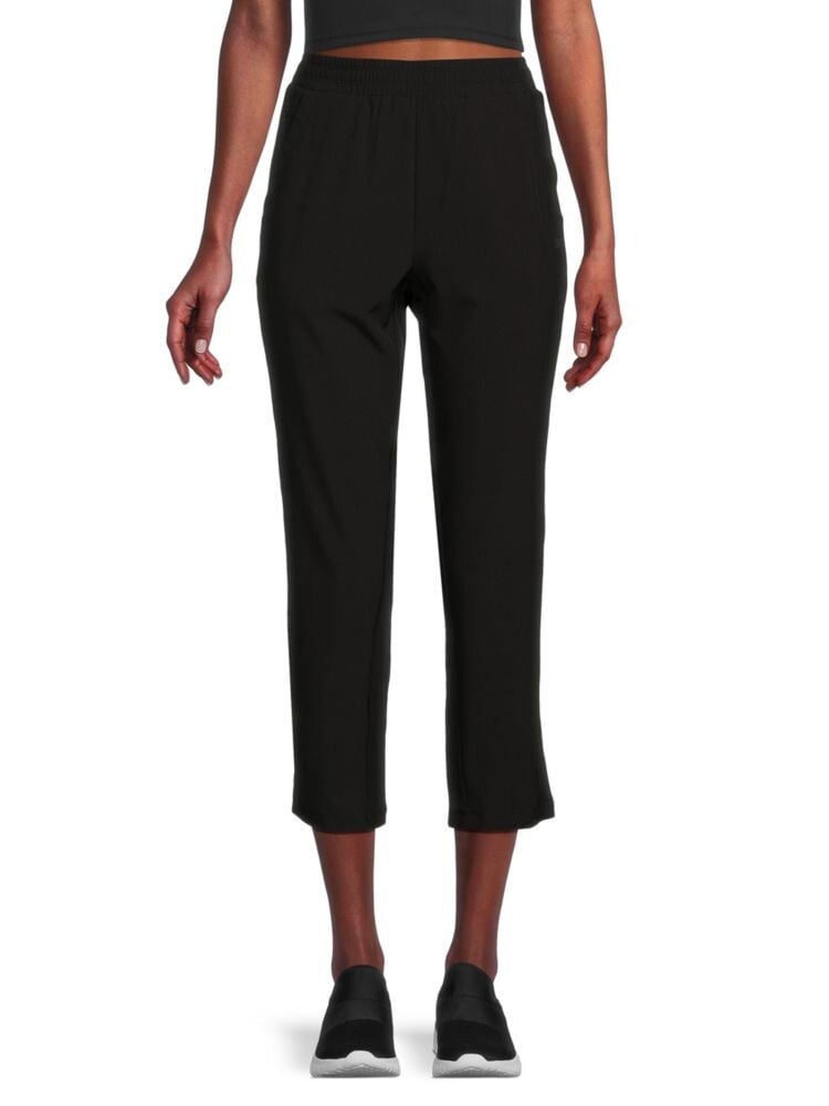 

Укороченные брюки-сигареты DKNY, черный