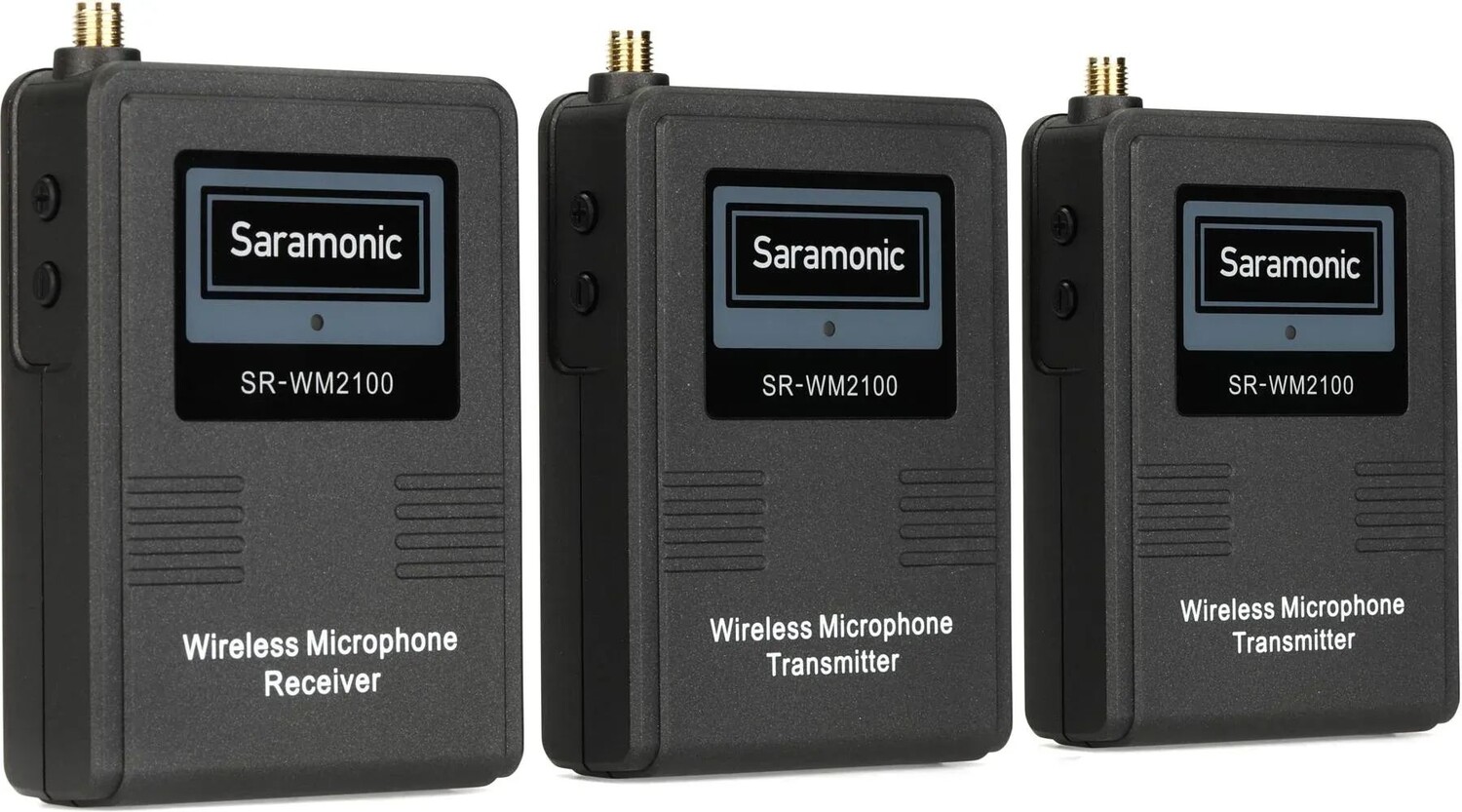 

Беспроводная петличная микрофонная система Saramonic SR-WM2100X для 2 человек, 2,4 ГГц
