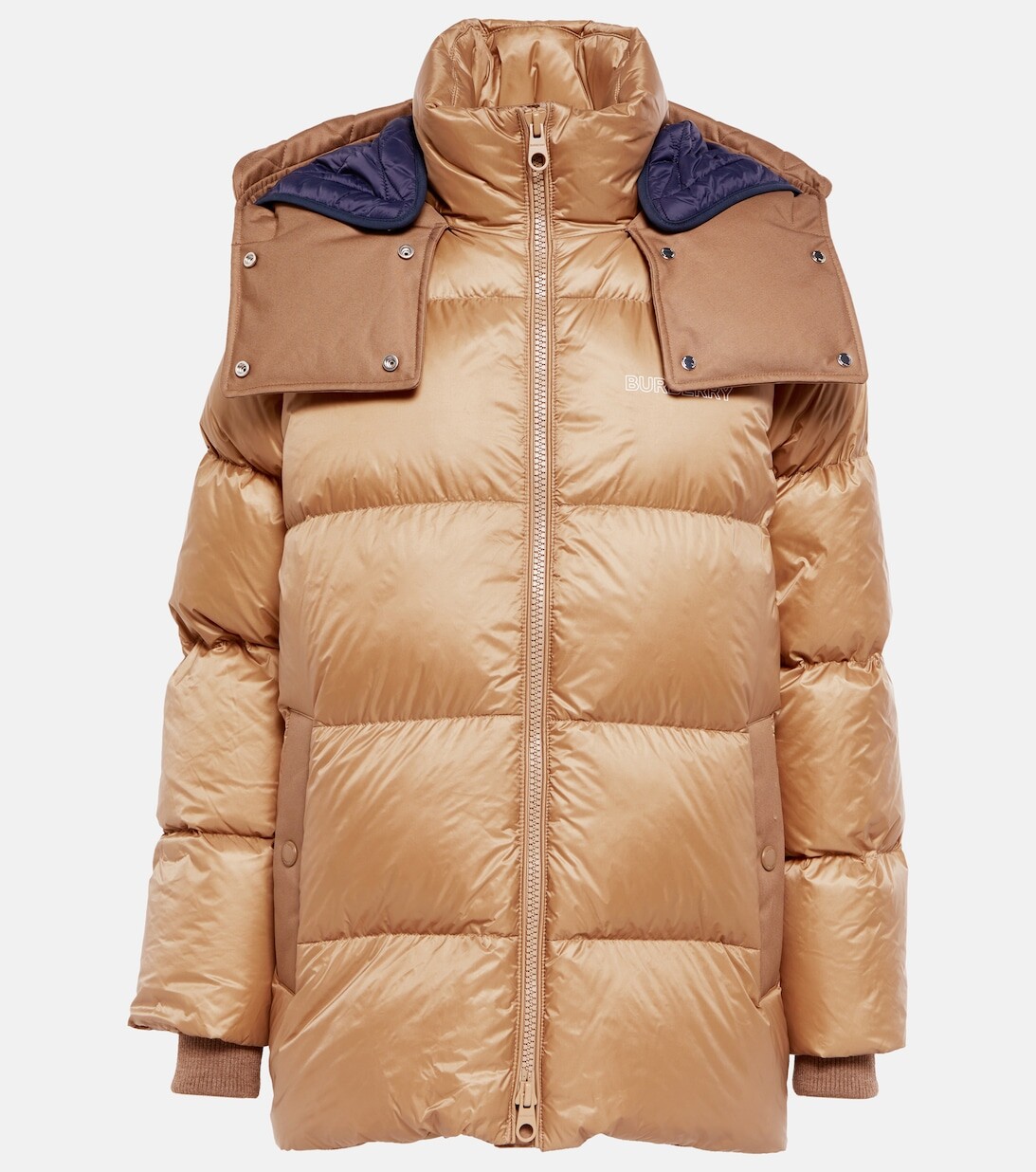 

Стеганое пальто BURBERRY, коричневый