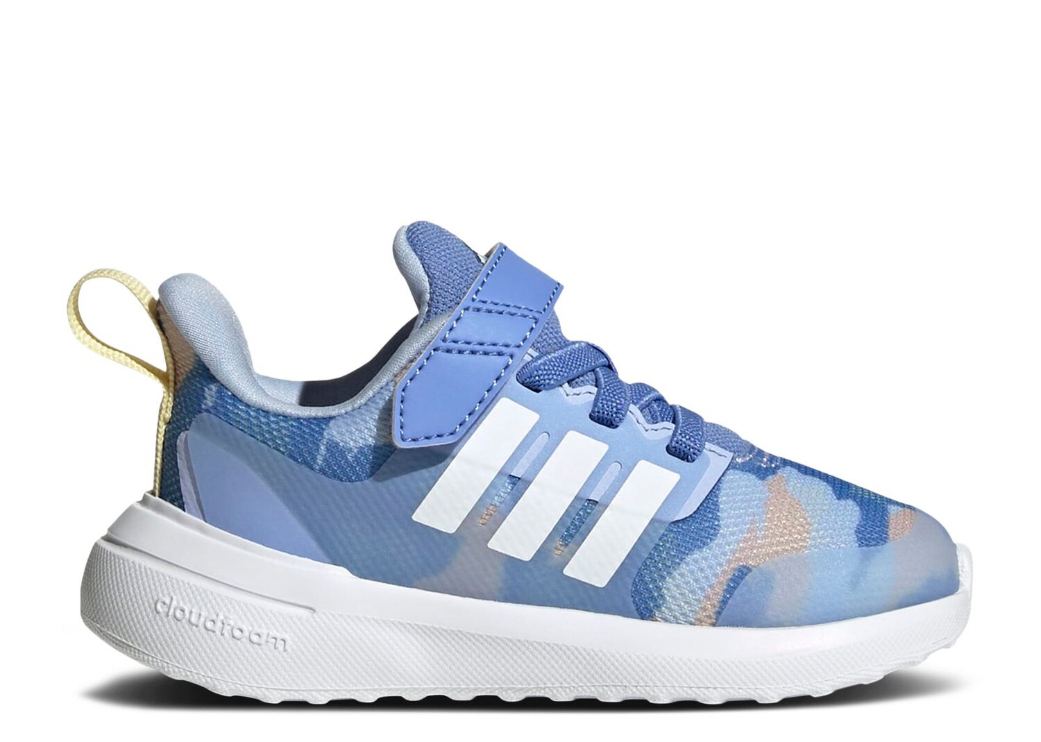 

Кроссовки adidas Fortarun 2.0 Cloudfoam Sport El I 'Blue Fusion Camo', синий