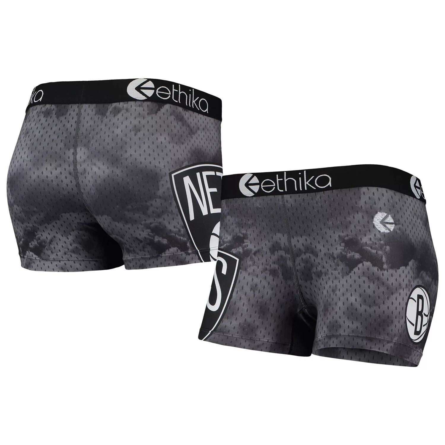 

Женское нижнее белье Ethika Black Brooklyn Nets Dream Staple