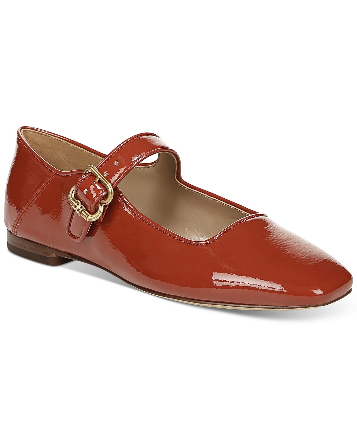 

Женские туфли на плоской подошве Mary Jane с пряжкой Michaela Sam Edelman