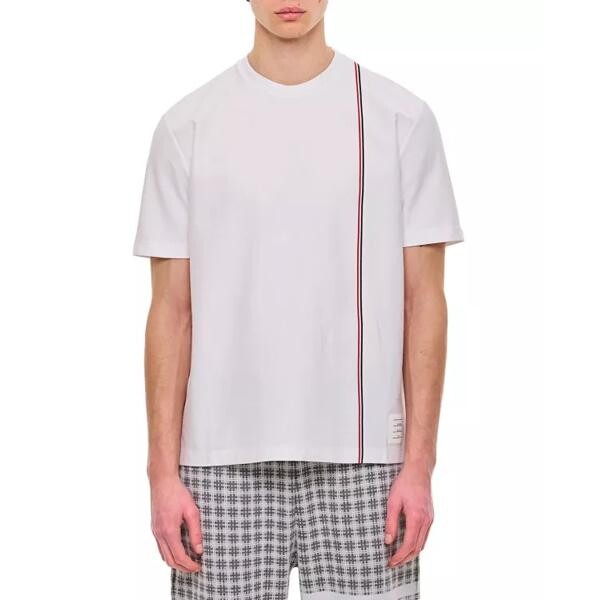 

Футболка cotton t-shirt Thom Browne, белый