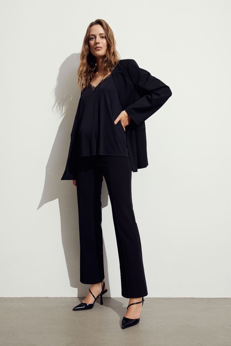 

МАМА Элегантные брюки из джерси H&M