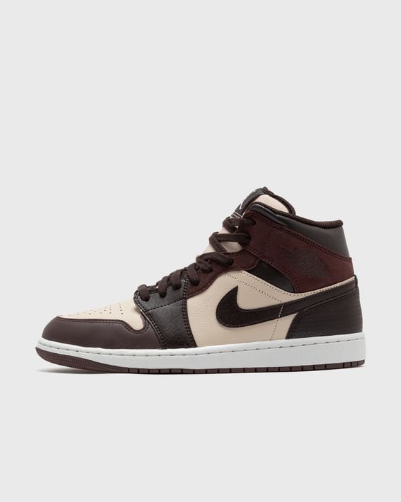 

Кроссовки Jordan Air Jordan 1 Mid Se 'Paris Ymca', цвет velvet brown/earth-sanddrift