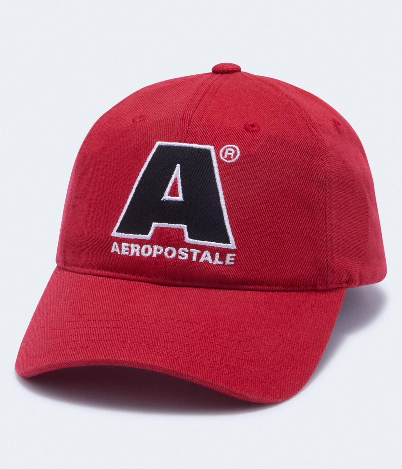 

Однотонная шапка в рубчик Aeropostale, серый
