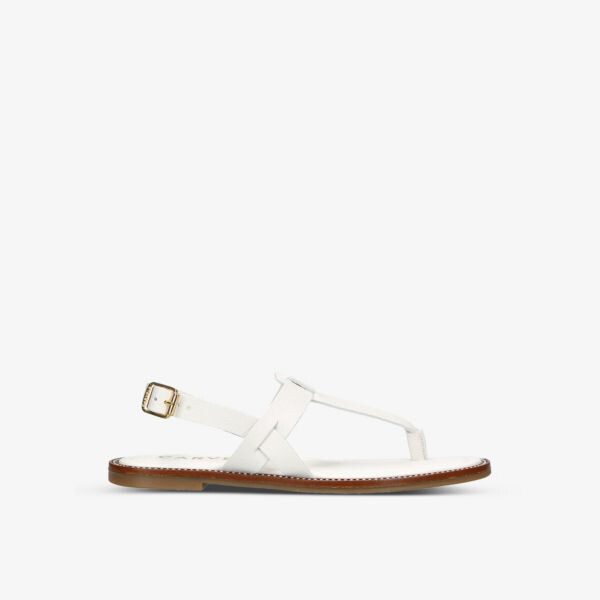 

Кожаные сандалии Horizon с Т-образным ремешком Carvela, белый