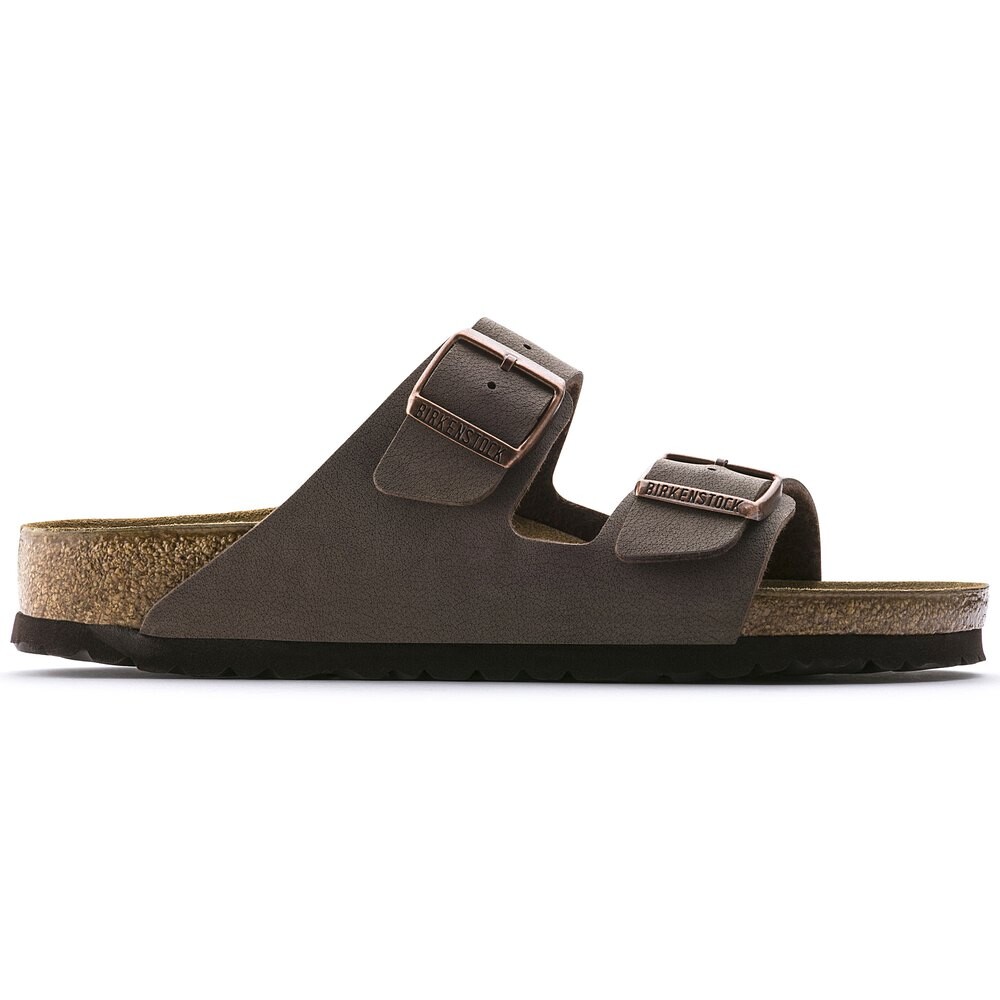 

Сандалии Birkenstock Arizona Birko-Flor Nubuck, коричневый