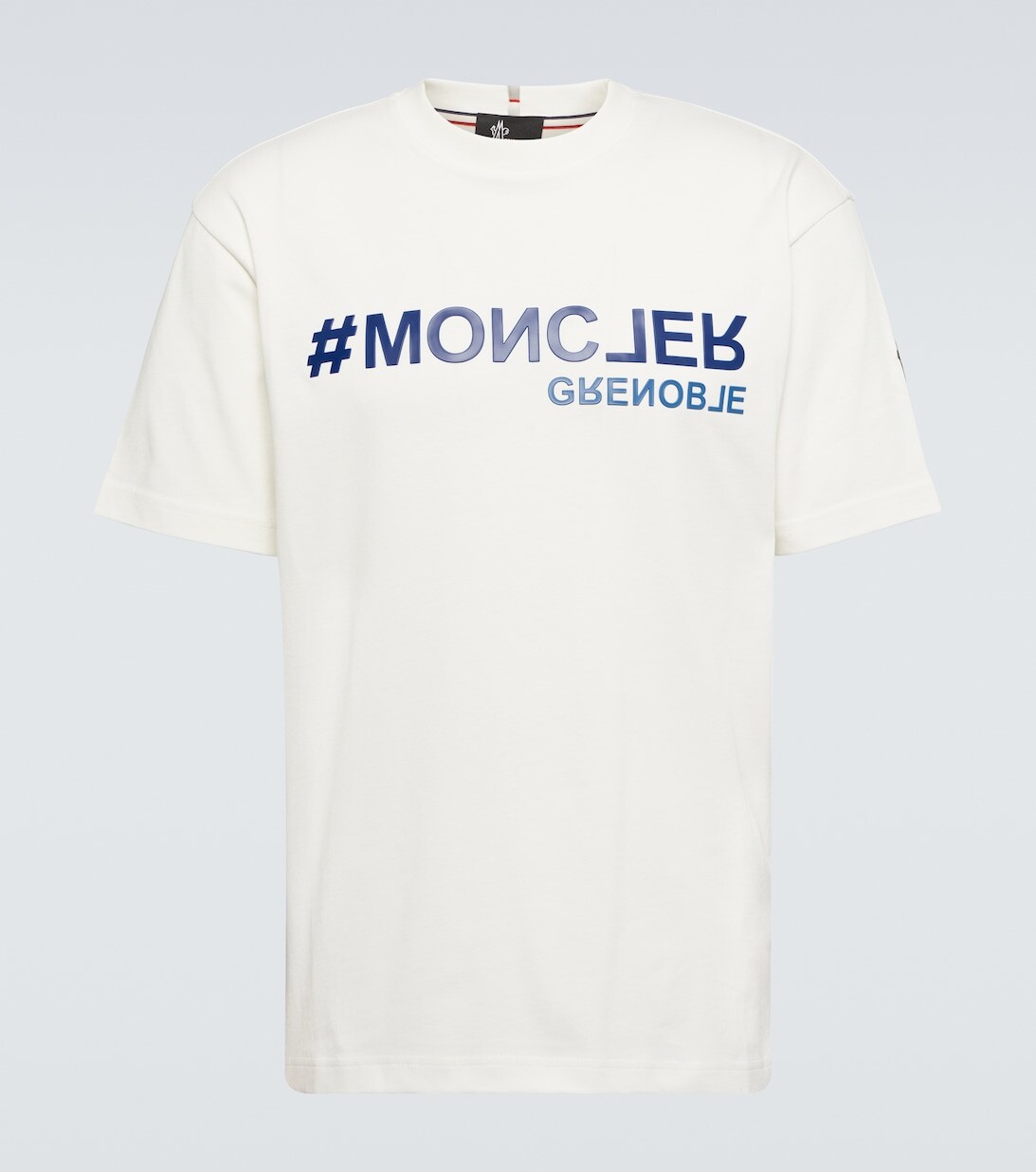 

Футболка Day-Namic из хлопкового джерси с логотипом Moncler Grenoble, белый