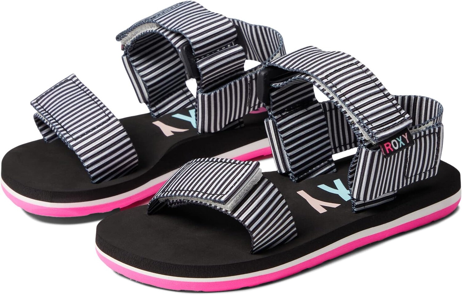 

Сандалии на плоской подошве RG Cage Roxy, цвет Black/Pink