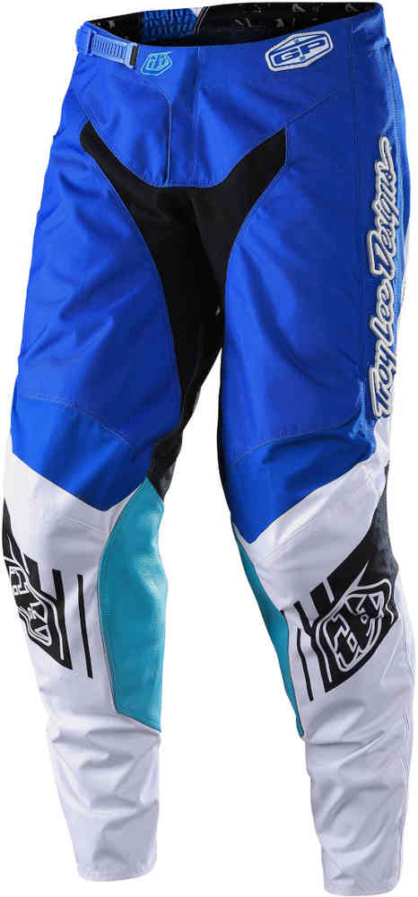 брюки для мотокросса gp air warped troy lee designs синий красный Брюки для мотокросса GP Icon Troy Lee Designs, синий