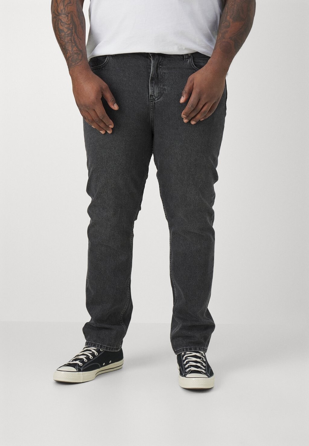

Джинсы Tapered Fit Regular Taper Plus Calvin Klein, цвет denim black