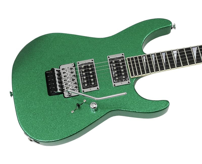 

Электрогитара Jackson Custom Shop SL2H Soloist Green Sparkle 2023