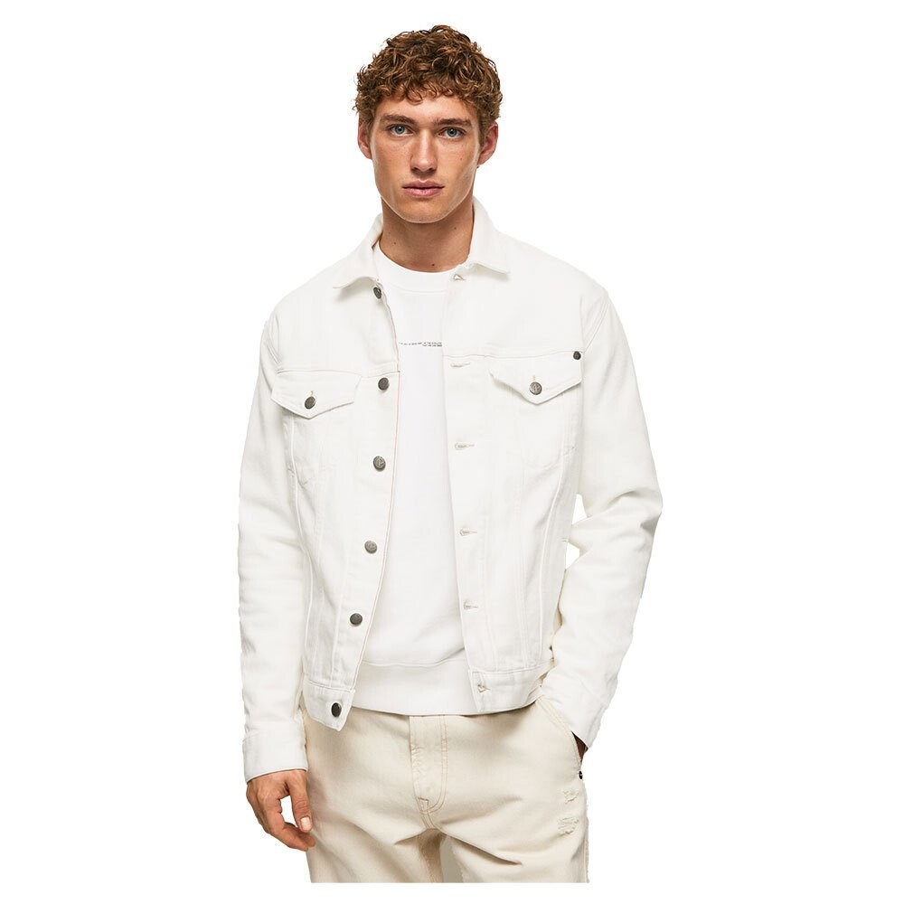 

Куртка Pepe Jeans Pinners Selvedge Denim, бежевый
