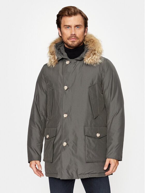 

Парка стандартной посадки Woolrich, серый