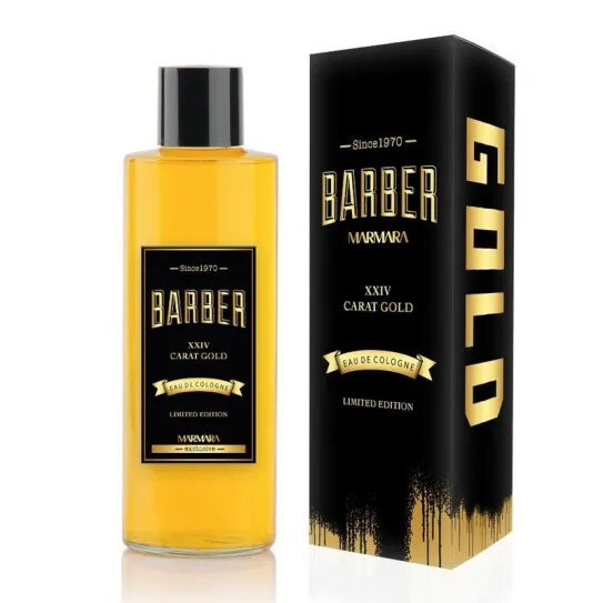 

Одеколон, 500 мл Marmara Barber, Xxiv Carat Gold