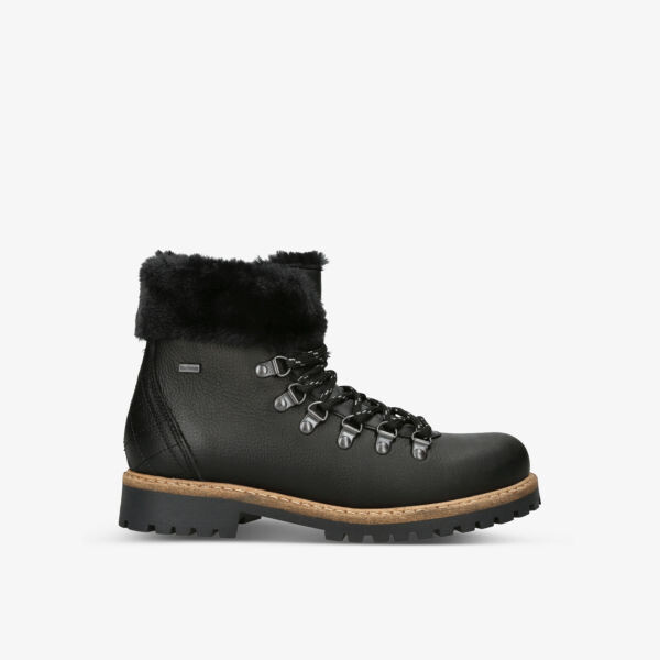 

Ботильоны из искусственной кожи с узором пейсли Barbour, черный