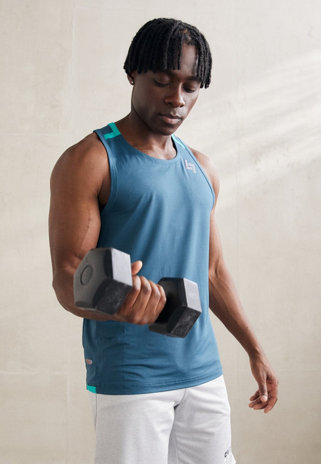 

Топ VENTUS7 PERFORMER TANK EA7 Emporio Armani, цвет stargazer