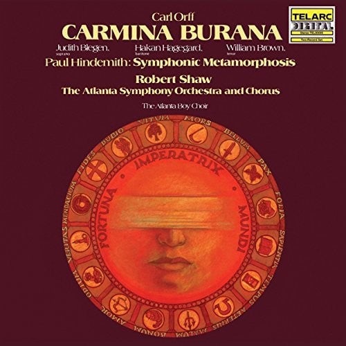 

Виниловая пластинка Orff / Shaw, Robert / Atlanta Symphony Orchestra: Carmina Burana