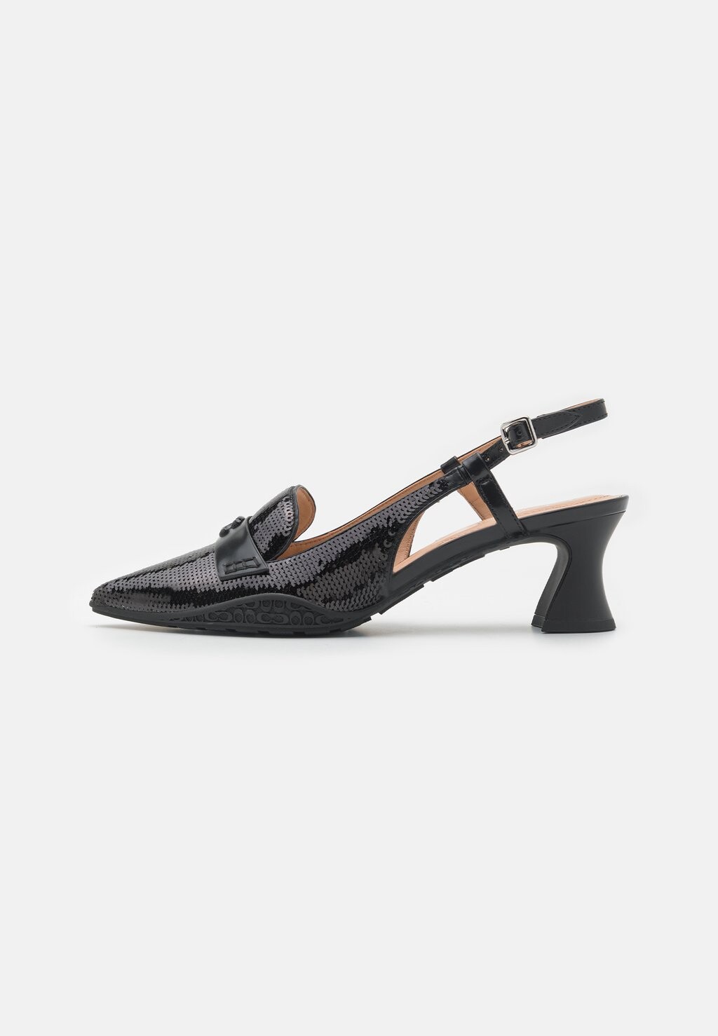 

Классический каблук Coach NIKOLA SEQUIN HYBRID SLINGBACK, черный