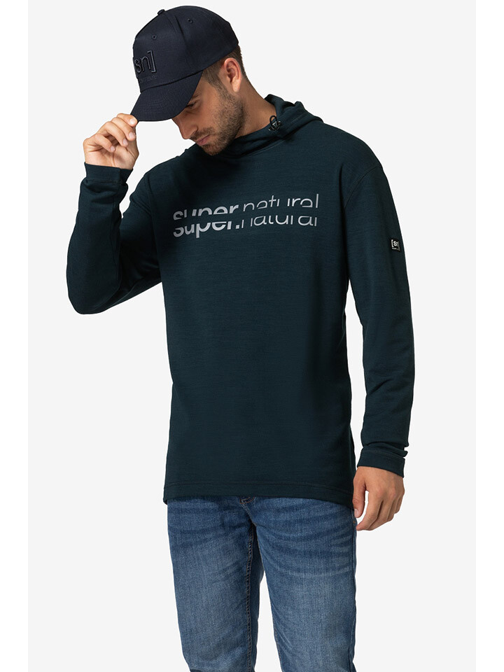 

Толстовка Supernatural Hoodie Alpine Active, темно-синий