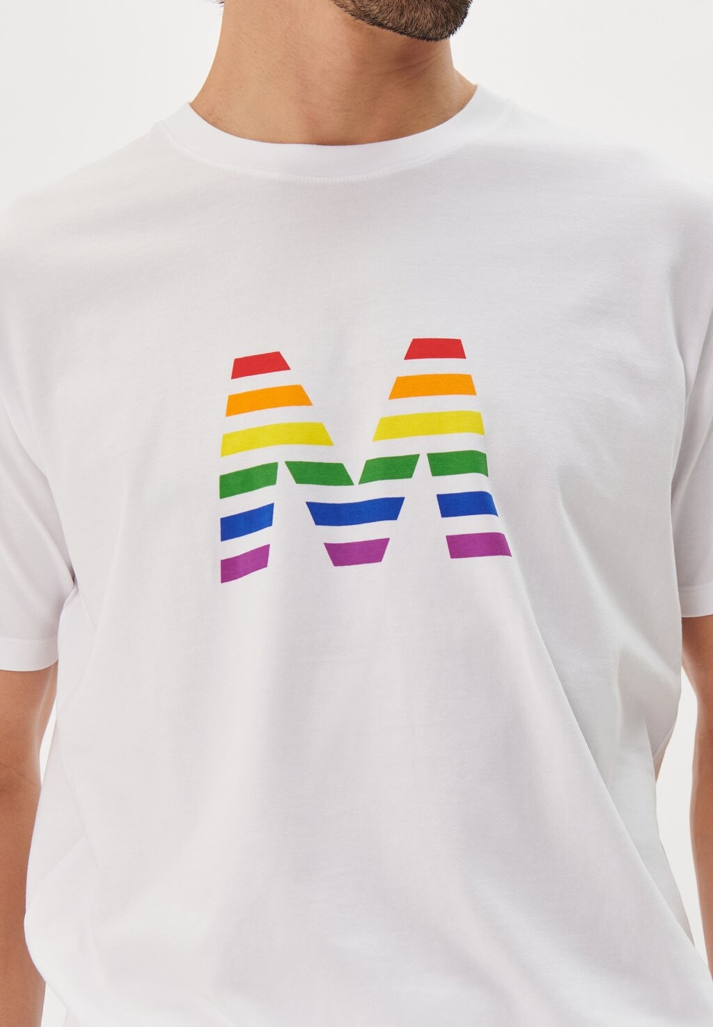 

Футболка с принтом MAJERAMY PRIDE Matinique, белый